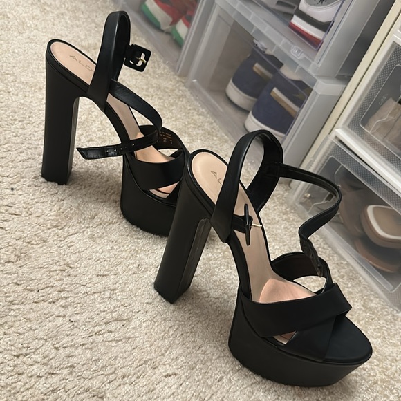 Aldo Camelia Ankle strap heeled sandal - Platform - Picture 5 of 5